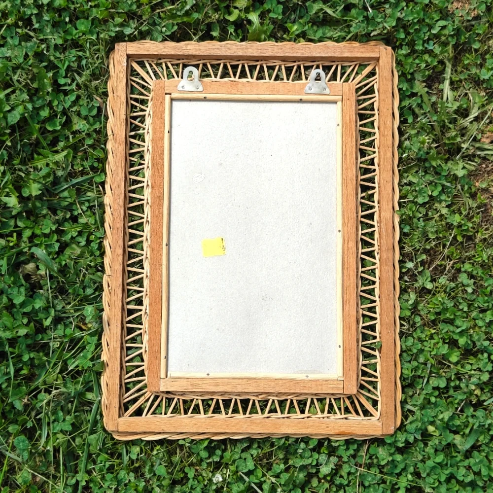 VTG Rattan Wall Mirror